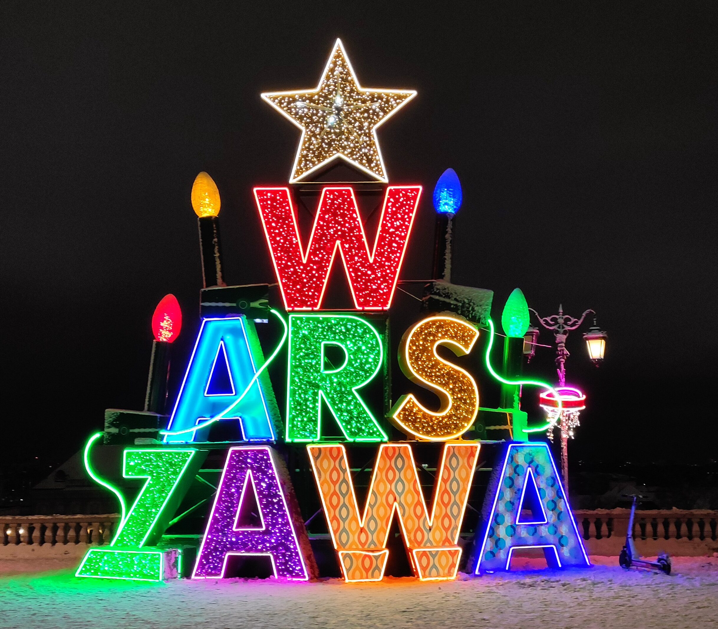 Iluminacje warszawskie 2023-2024